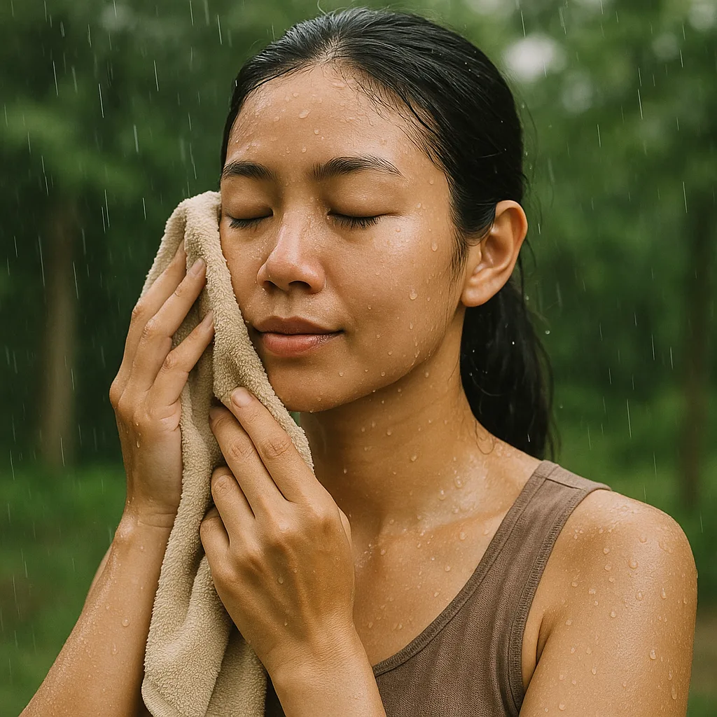 ดูแลสุขภาพผิวหน้าฝน ให้สดชื่น ปราศจากปัญหาผิว